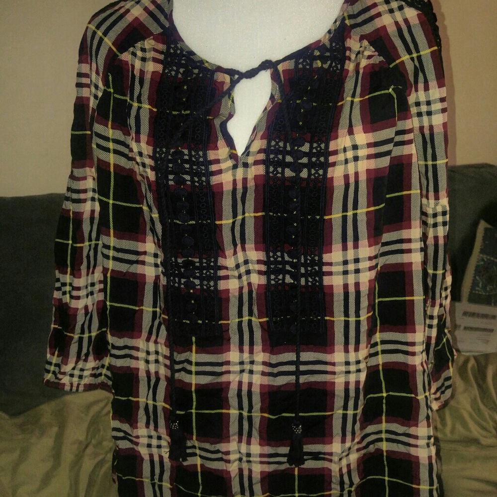 Stitch fix plaid shirt 2x